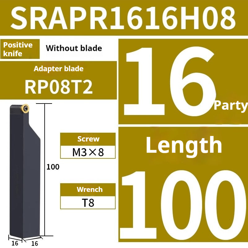 2018-CNC lathe round turning tool holder SRAPR2020K10T3 need to be equipped with RP10T3 type insert Shandong Denso Pricision Tools Co.,Ltd.